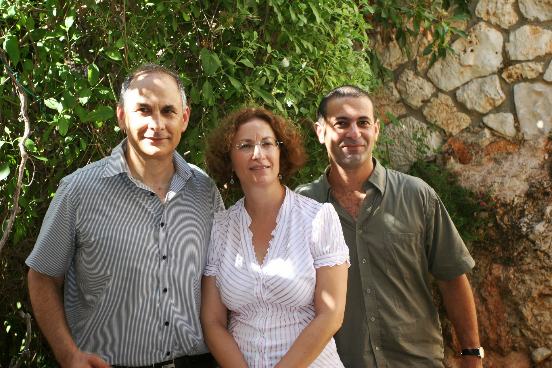 שלושת הילדים של חנה ומאיר: דן, אסנת וצור